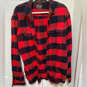 Lucky Brand Flannel Button Down Shirt
